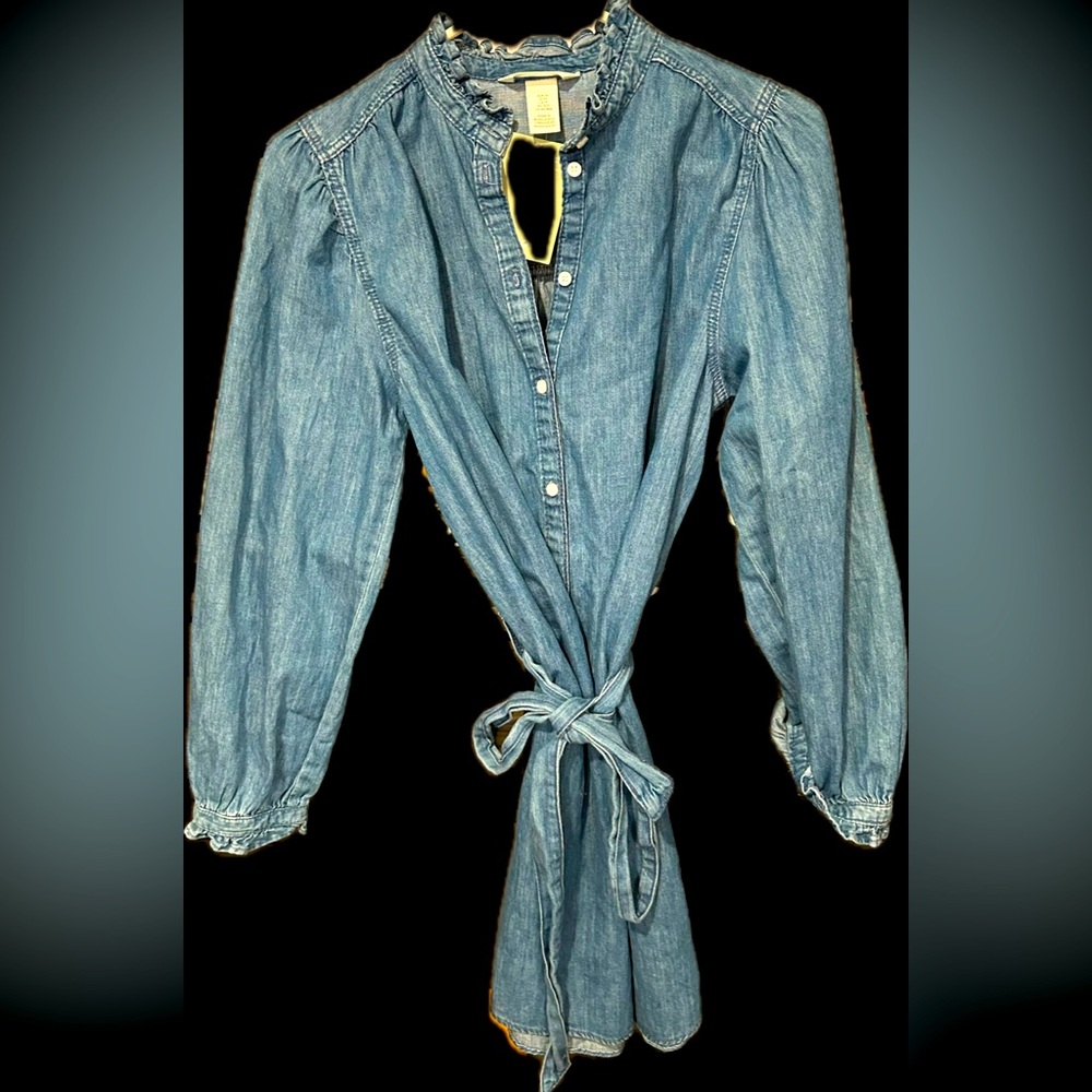 Denim Dress XS